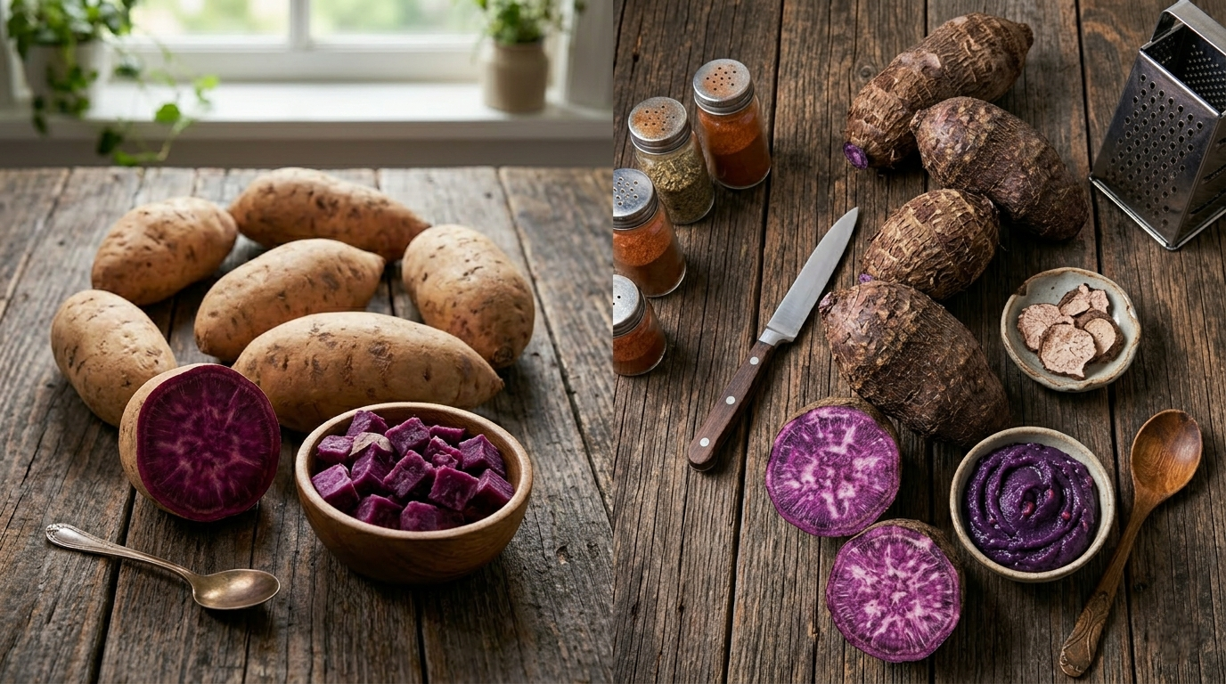 Purple Sweet Potato vs Ube: What’s the Real Difference?
