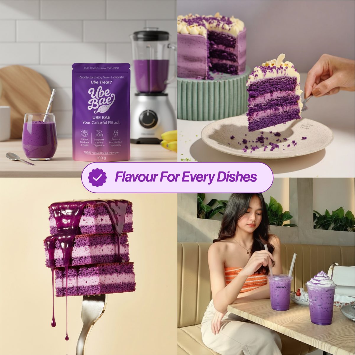 Organic Ube Powder – Taste the Magic of Purple