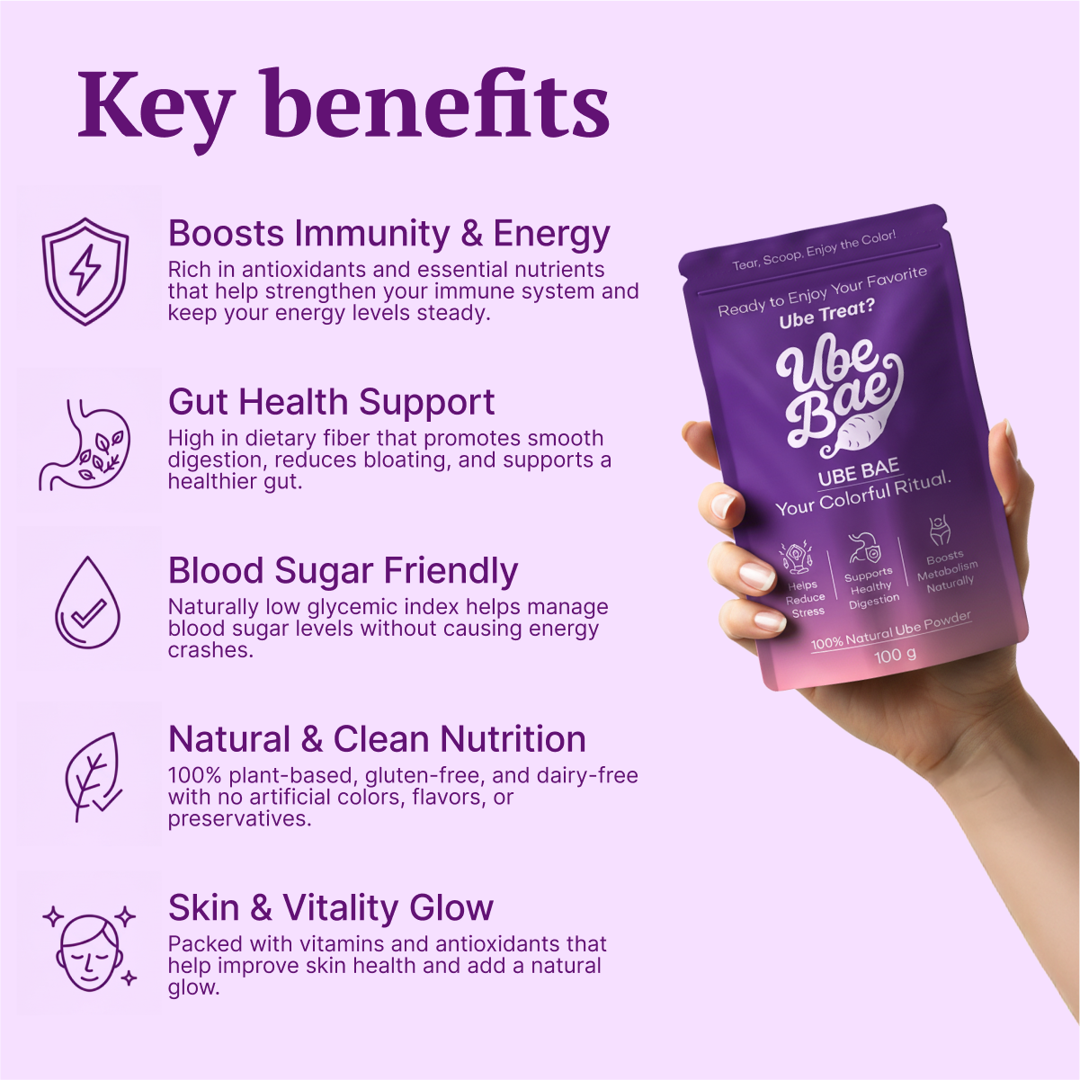 Organic Ube Powder – Taste the Magic of Purple